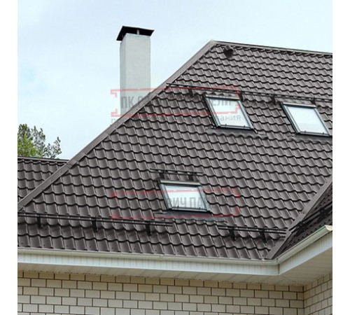 Металлочерепица Супермонтеррей RR32 PURETAN-0.5