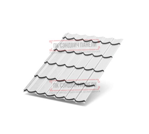 Металлочерепица Ламонтерра X RAL9003 Полиэстер-0.4