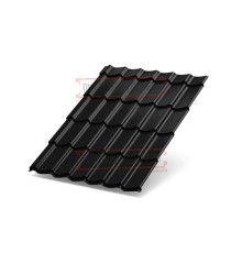 Металлочерепица Ламонтерра X RAL9005 Viking E-0.5