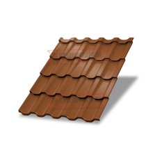 Металлочерепица Трамонтана-SL Argillite PURMAN-0.5