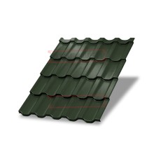 Металлочерепица Трамонтана-M RAL6007 Viking E-0.5