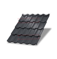 Металлочерепица Трамонтана-XL RAL7024 PURMAN-0.5