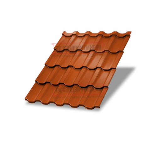 Металлочерепица Трамонтана-ML Copper/Copper AGNETA-20-0.5