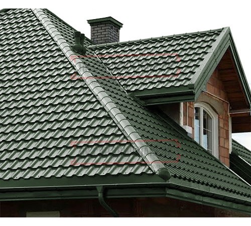 Металлочерепица Трамонтана-XL RR11 PURETAN-0.5