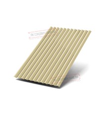 Профилированный лист МП18х1100 Полиэстер RAL-1014-0.7