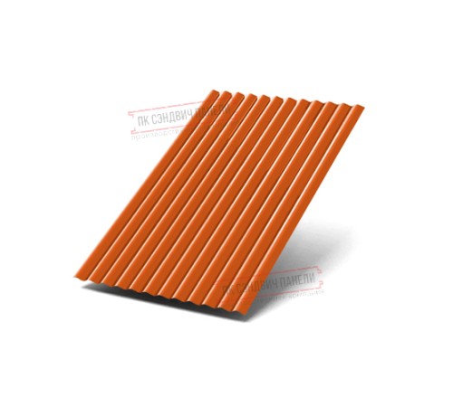 Профилированный лист МП18х1100 Полиэстер RAL-2004-0.5