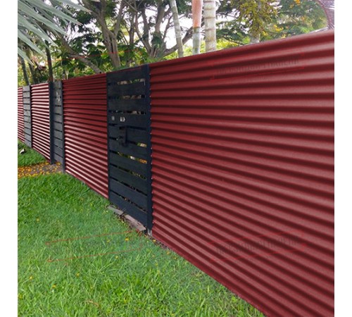 Профилированный лист МП18х1100 Призма RAL-3011-0.5