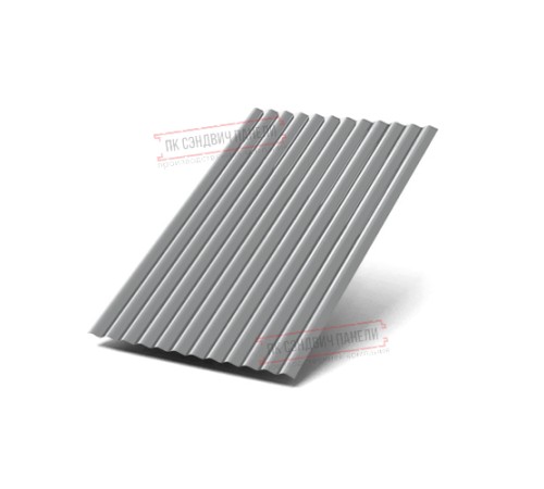 Профилированный лист МП18х1100 Полиэстер RAL-7004-0.65