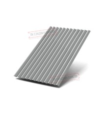 Профилированный лист МП18х1100 Полиэстер RAL-9006-0.45