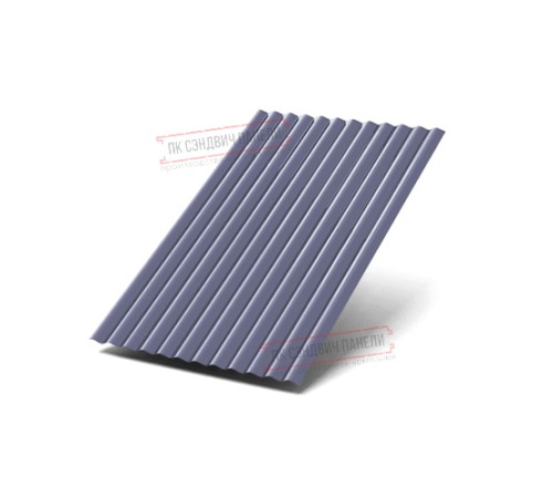 Профилированный лист МП18х1100 Пурман RAL-Galmei-0.5