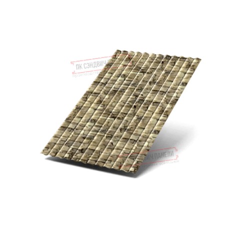 Профилированный лист МП18х1100 ECOSTEEL-Песчаник-0.5