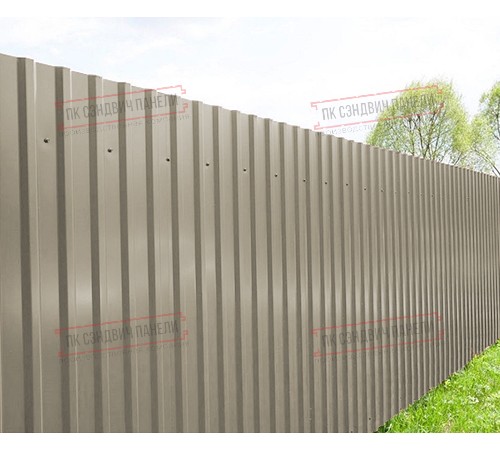 Профилированный лист МП20х1100 Полиэстер RAL-1035-0.7