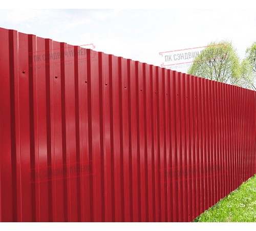 Профилированный лист МП20х1100 Полиэстер RAL-3020-0.45