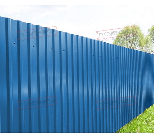 Профилированный лист МП20х1100 Полиэстер RAL-5015-0.5