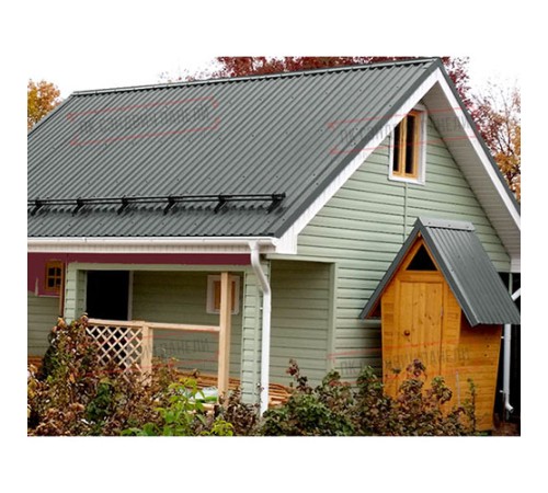 Профнастил МП20-1100 Полиэстер RAL-7005-0.45