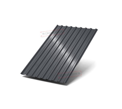 Профнастил МП20-1100 Полиэстер RAL-7024-0.45