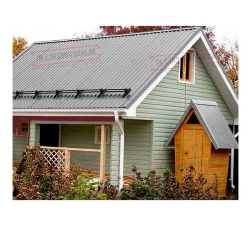 Профнастил МП20-1100 Полиэстер RAL-9006-0.45