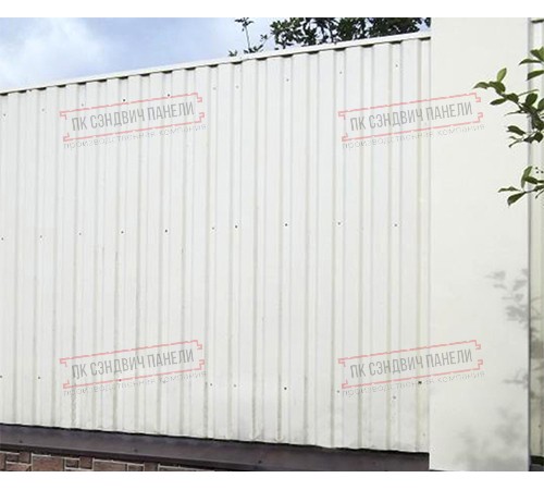 Профилированный лист МП20х1100 Полиэстер RAL-9010-0.45