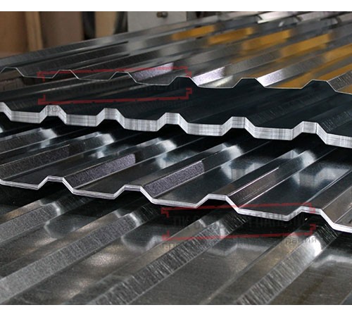 Профнастил нержавеющий С10 0.55 AISI 430