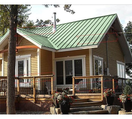 Профнастил ММ35-1000 Norman RAL6019-0.5