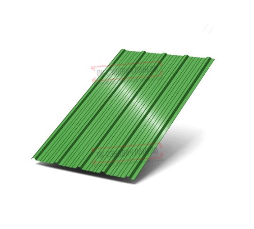 Профнастил ММ35-1000 Полиэстер RAL6018-0.5