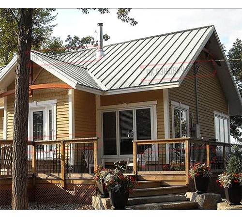 Профнастил ММ35-1000 Полиэстер RAL9003-0.8