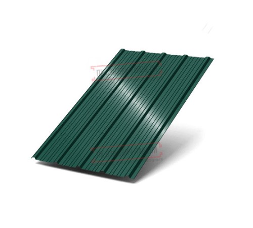 Профнастил ММ35-1000 Полиэстер RAL6005-0.7