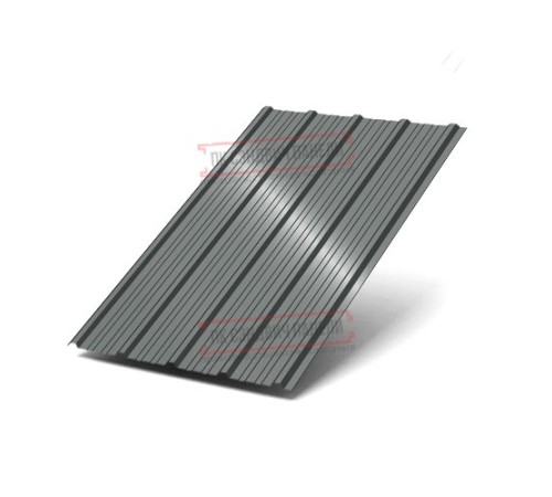 Профнастил ММ35-1000 Полиэстер RAL7005-0.45