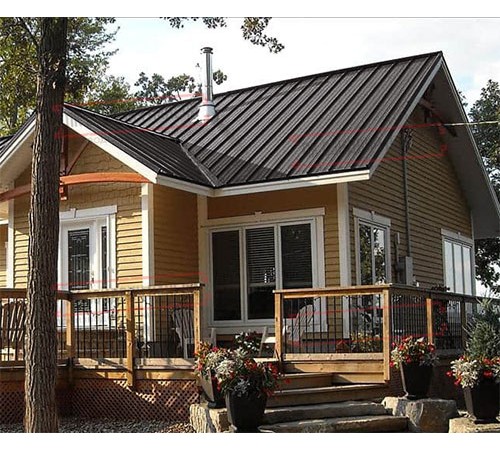 Профнастил ММ35-1000 Norman RR32-0.5