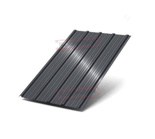 Профнастил ММ35-1000 Viking RAL7024-0.5