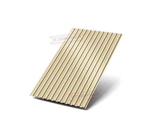 Профилированный лист МП10х1100 Полиэстер RAL1015-0.7