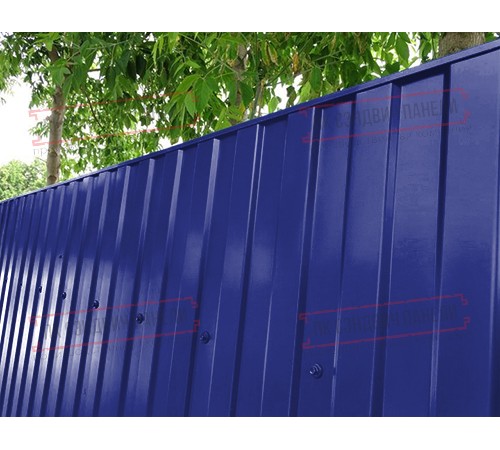 Профилированный лист МП10х1100 Полиэстер RAL5002-0.7