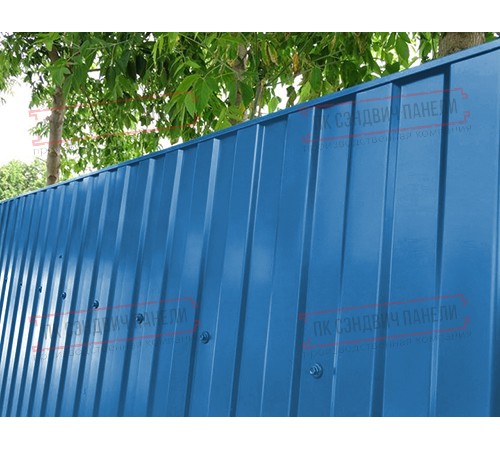 Профилированный лист МП10х1100 Norman RAL5015-0.5