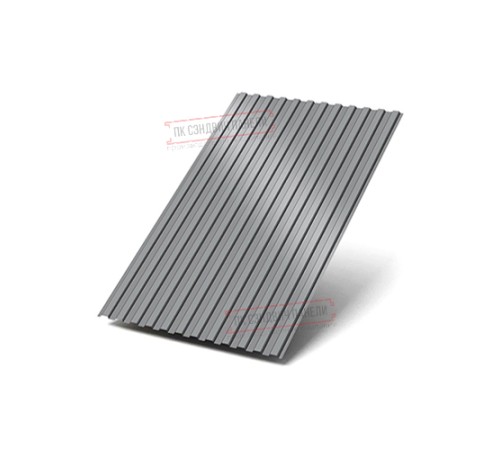 Профилированный лист МП10х1100 Полиэстер RAL7004-0.4