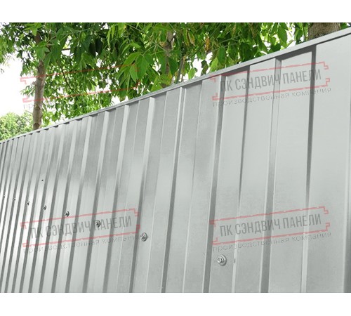 Профилированный лист МП10х1100 Полиэстер RAL7035-0.5