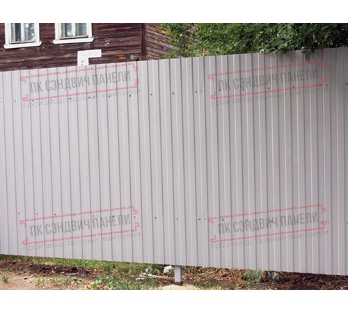 Профилированный лист МП10х1100 Полиэстер RAL9002-0.45