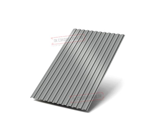 Профилированный лист МП10х1100 Norman RAL9006-0.5