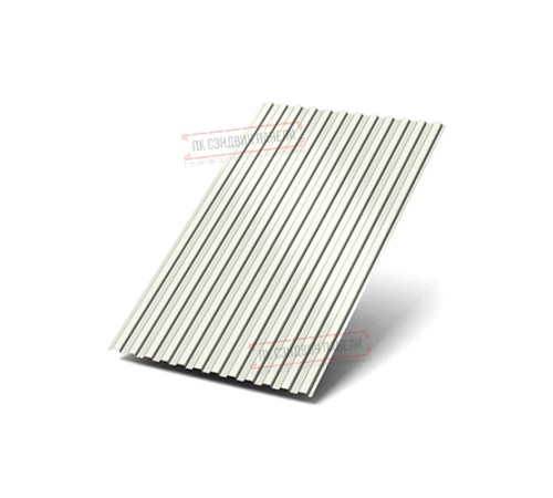 Профилированный лист МП10х1100 Пластизол RAL9010-0.5