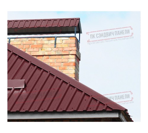 Профнастил МП35-1035 Viking RAL-3005-0.45