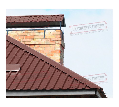 Профнастил МП35-1035 Полиэстер RAL-3009-0.45