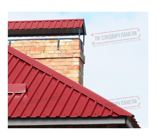 Профнастил МП35-1035 Полиэстер RAL-3020-0.5