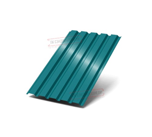 Профнастил МП35-1035 Полиэстер RAL-5021-0.45
