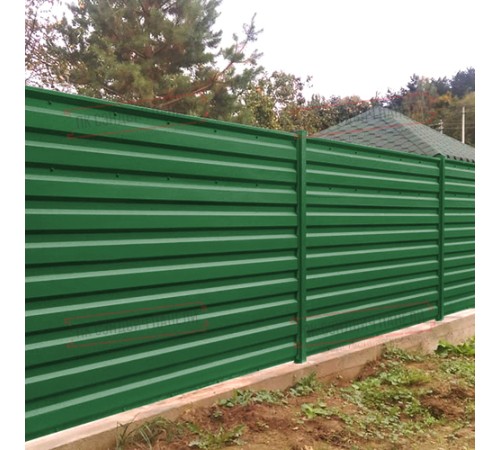 Профилированный лист МП35-1035 Полиэстер RAL-6002-0.5