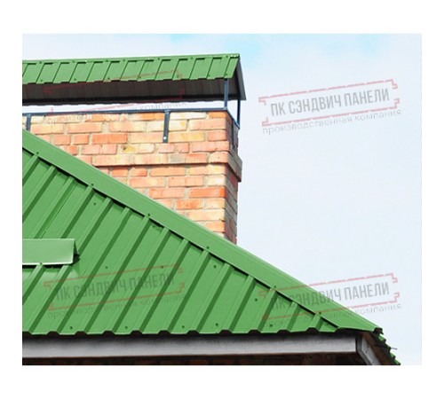 Профнастил МП35-1035 Norman RAL-6018-0.5