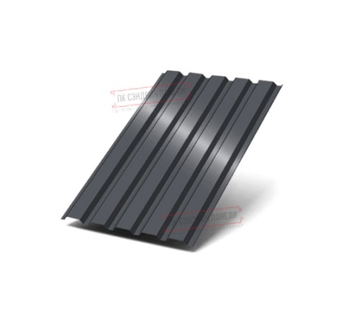 Профнастил МП35-1035 Полиэстер RAL-7024-0.5