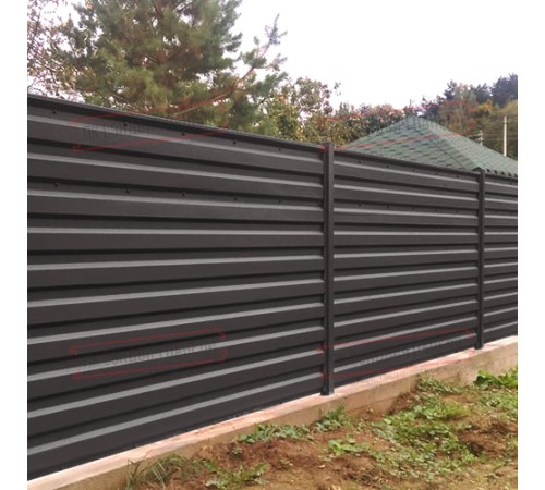 Профилированный лист МП35-1035 Viking E RAL-RR32-0.5