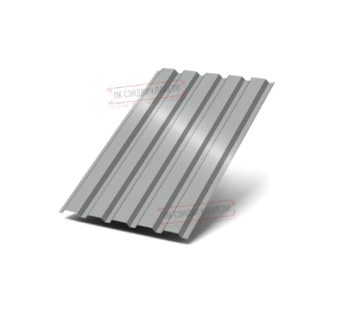 Профнастил МП35-1035 Полиэстер RAL-9006-0.45