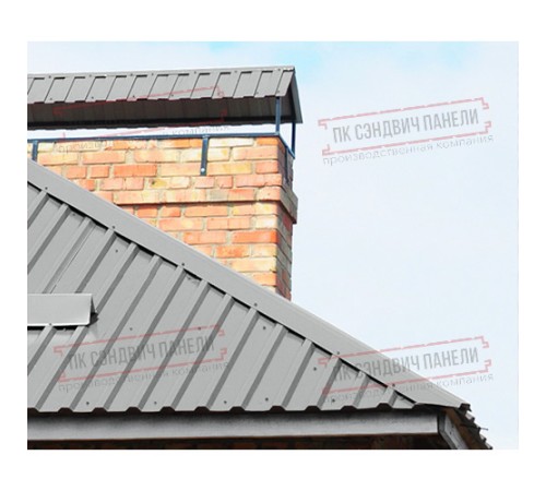 Профнастил МП35-1035 Полиэстер RAL-9006-0.45