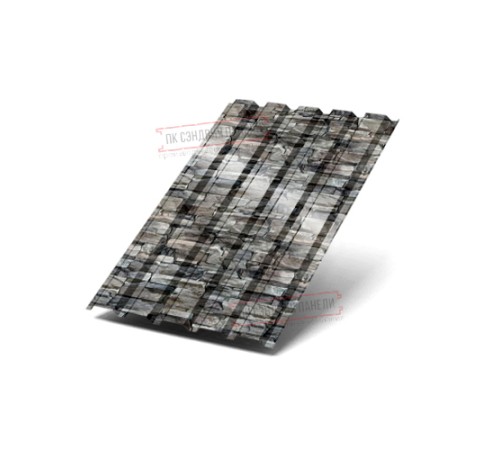 Профилированный лист МП35-1035 ECOSTEEL-БелыйКамень-0.5