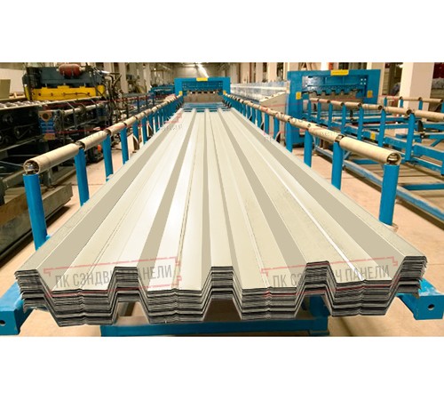 Профилированный лист Н60-845, Полиэстер RAL-1015-0.5